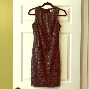 Belle Bagley Mischka sequin dress